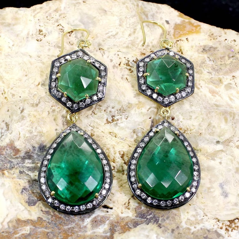 Apatite Gemstone Earrings