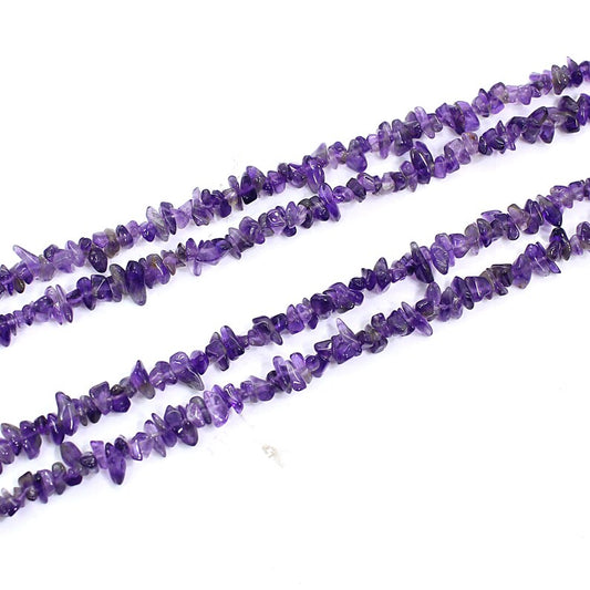 Amethyst Chip Beads Strand