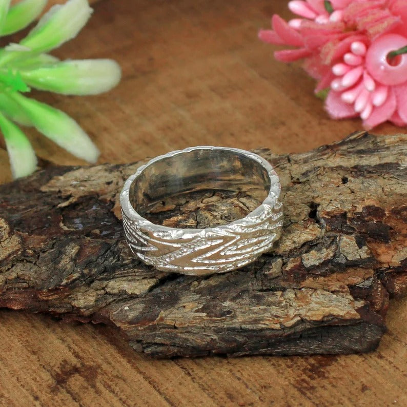 92.5 Sterling Silver Thumb Ring