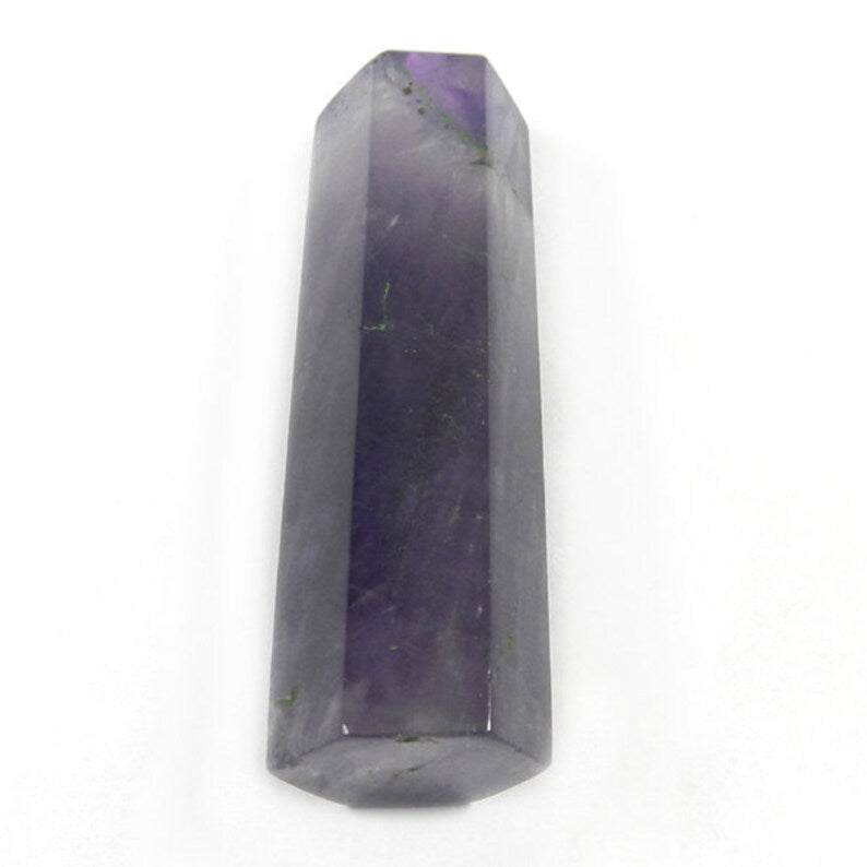 Natural Amethyst Single Pointed Pencil Shape Gemstone