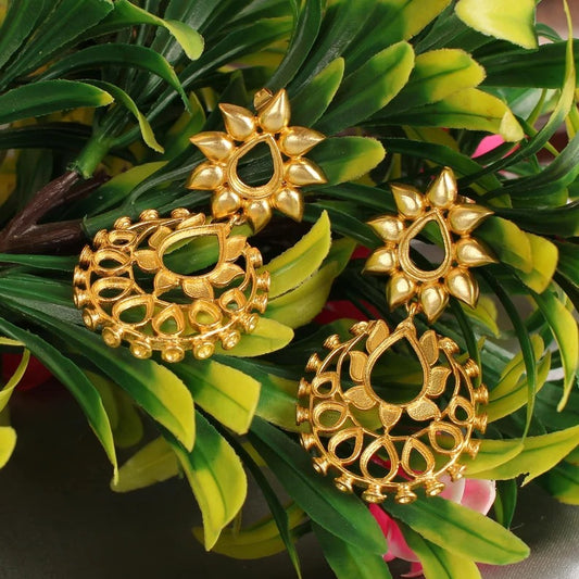 Gold Plated Handmade Designer Earrings