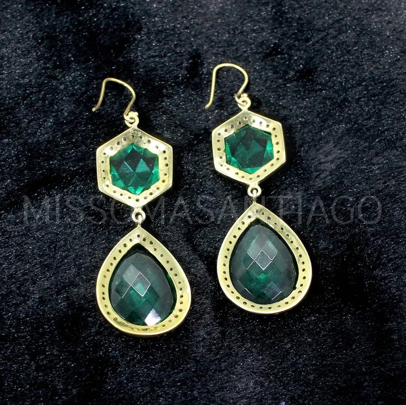 Apatite Gemstone Earrings