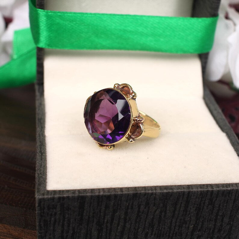 Amethyst Gemstone 92.5 Sterling Silver