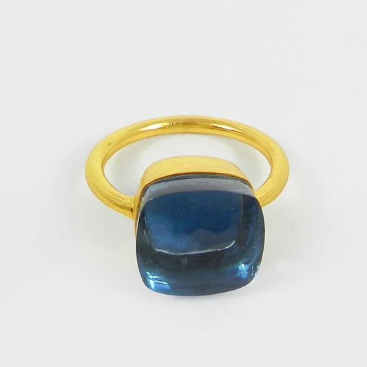 Tanzanite Hydro 92.5 Silver Ring