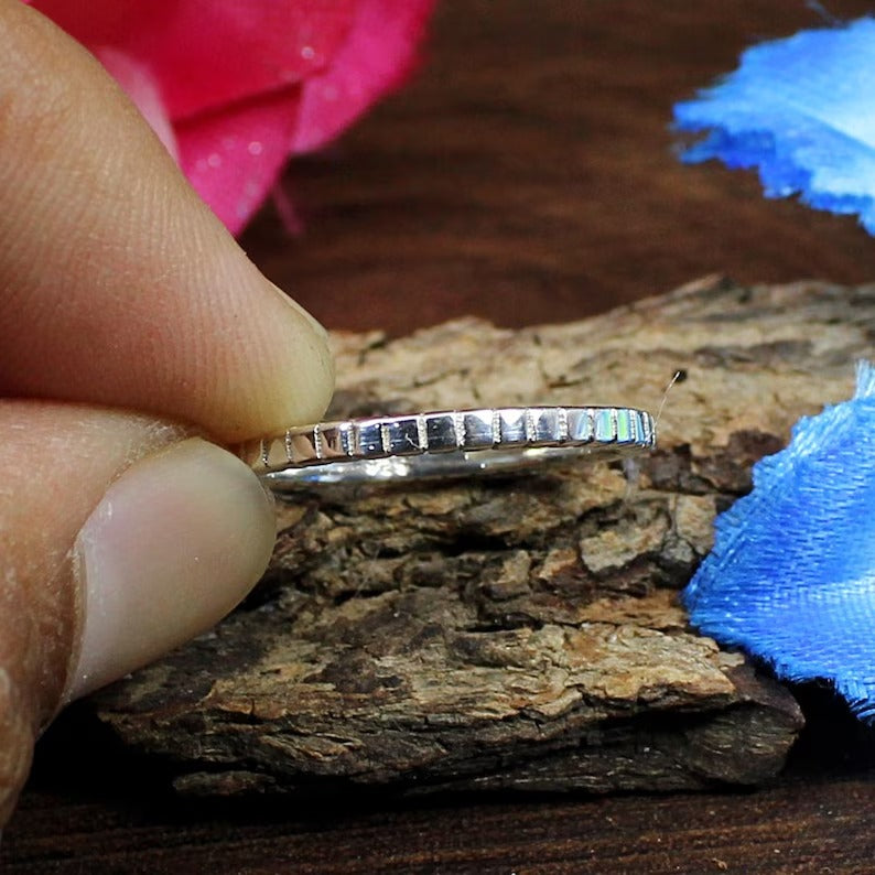 92.5 Sterling Silver Band Ring