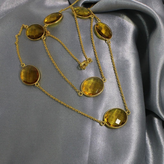 Citrine Hydro Necklace