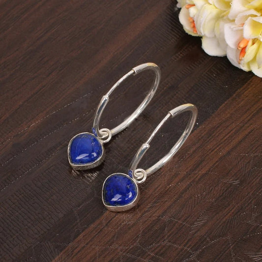 Lapis Lazuli Gemstone Earrings