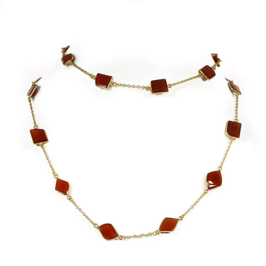 Red Onyx Necklace