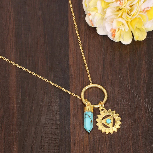 Turquoise Gemstone Necklace