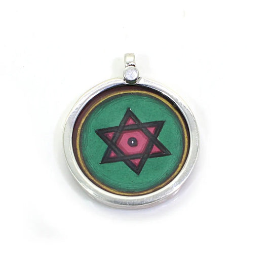 Chakra Spiritual 92.5 Sterling Silver Pendant