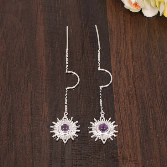 Amethyst Gemstone Earrings