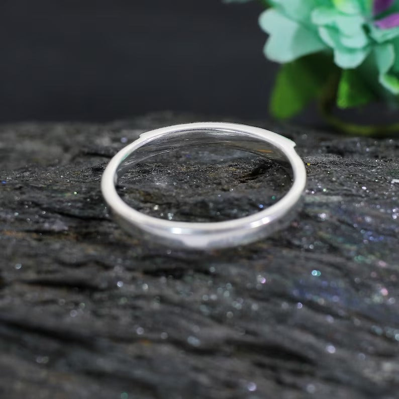 92.5 Sterling Silver Plain Ring