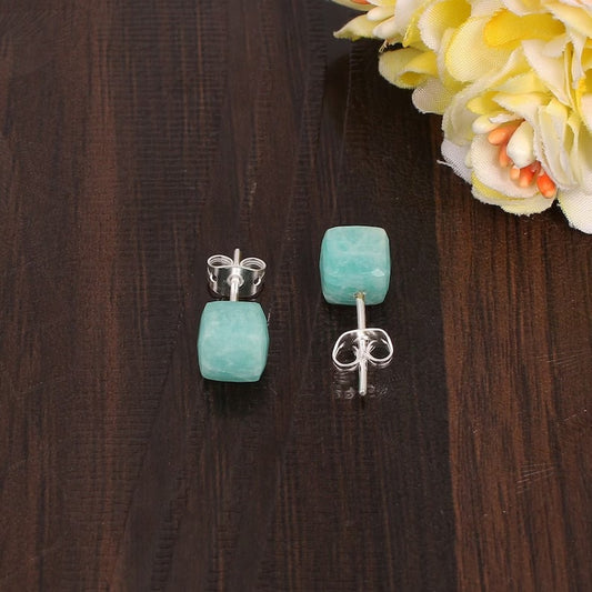 Amazonite Studs Earring