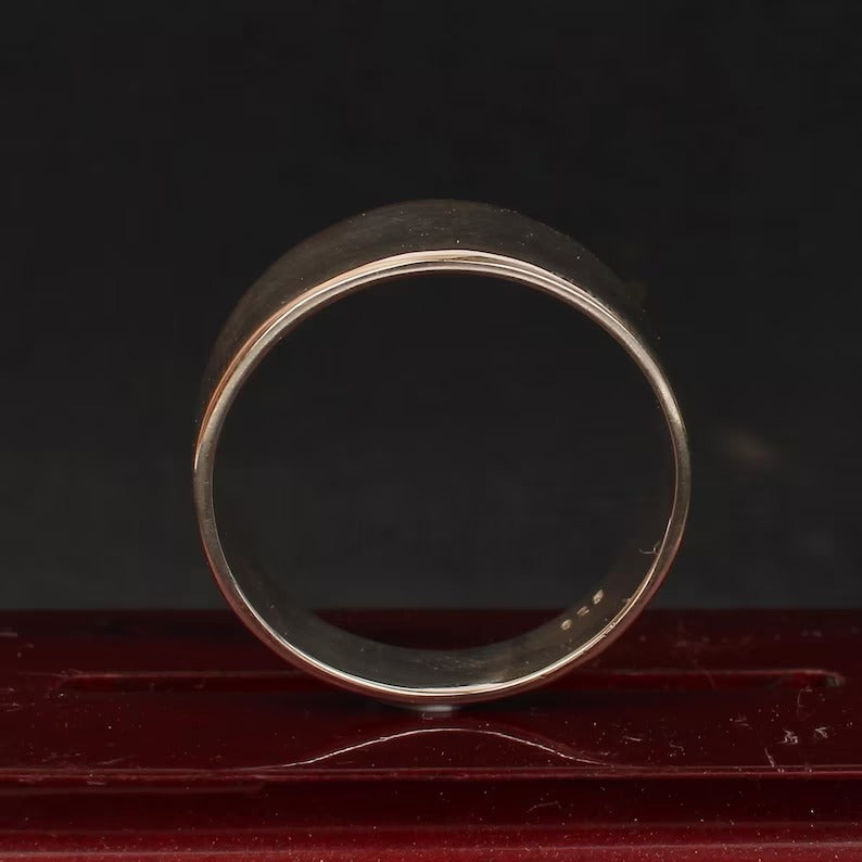 92.5 Sterling Silver Wide Band Ring