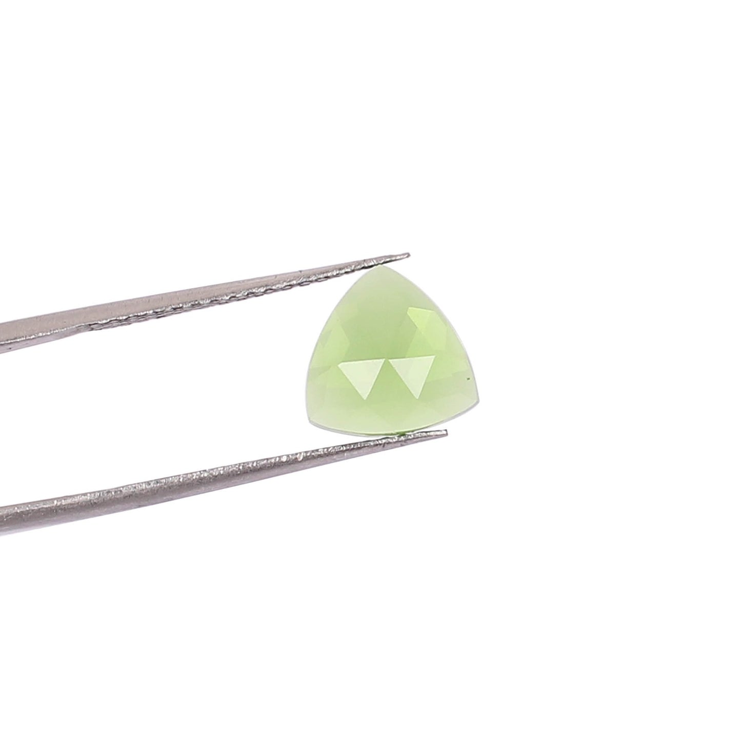 2 Pcs Trillion Peridot Hydro Gemstone