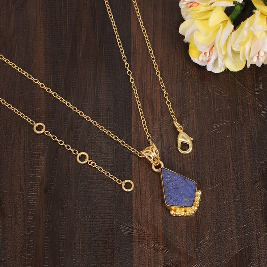 Exquisite Lapis Lazuli Wedding Necklace