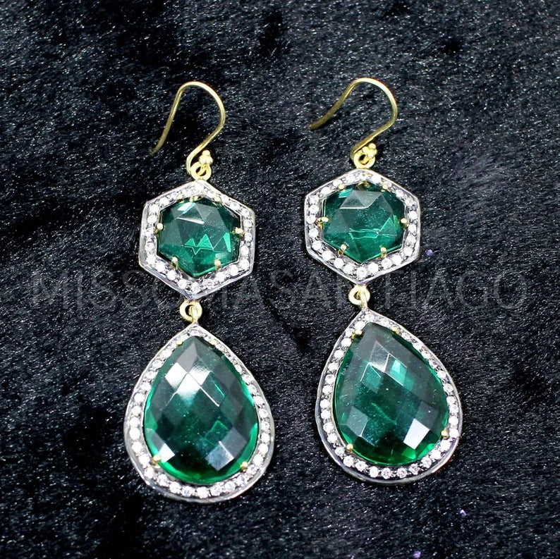 Apatite Gemstone Earrings