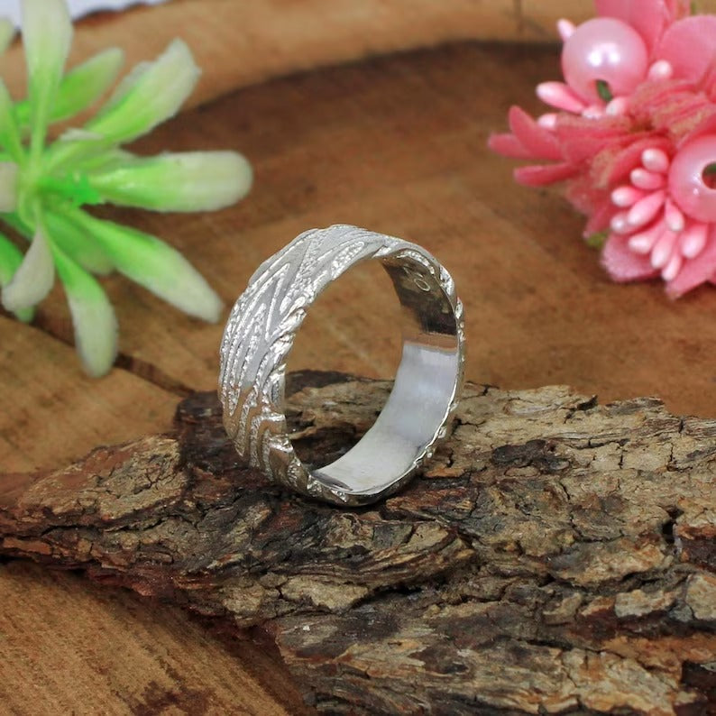 92.5 Sterling Silver Thumb Ring