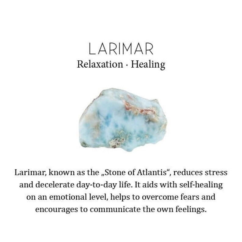 Genuine Larimar Bohemian Bracelet