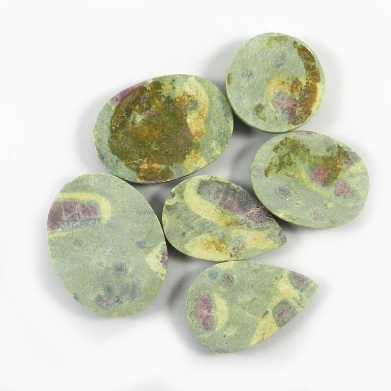 Natural Tanganyika Artstone (RUBY ZOISITE ) Wholesale Lot Gemstone