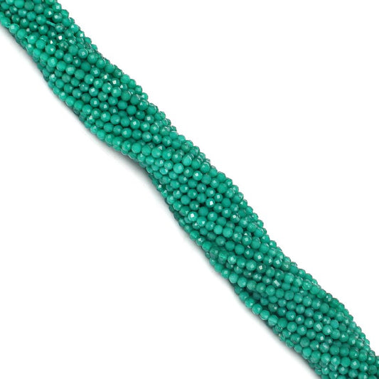 Green Onyx 2 MM Gemstone Beads