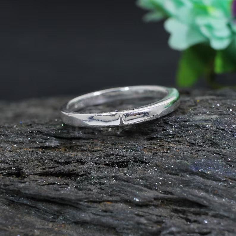 92.5 Sterling Silver Plain Ring