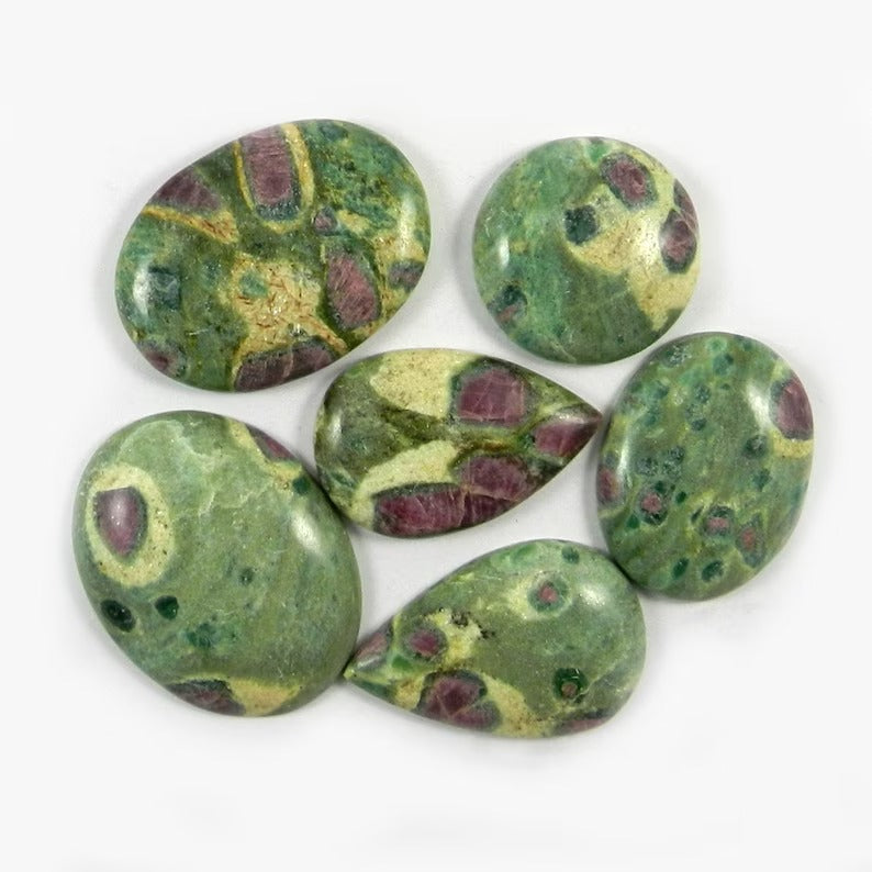 Natural Tanganyika Artstone (RUBY ZOISITE ) Wholesale Lot Gemstone