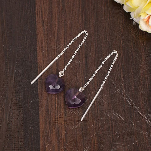 Amethyst Gemstone Earring