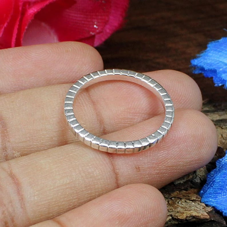 92.5 Sterling Silver Band Ring